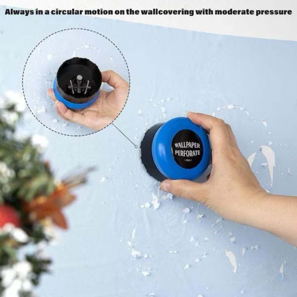 Wallpaper Perforating Scoring Tool for Wallpaper Stripping and Removal